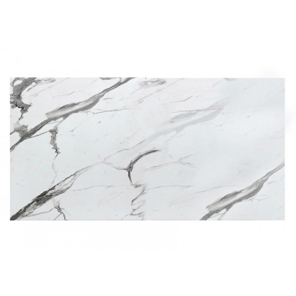 Πάγκος Τοίχου 60 εκ. βάθος, 0,8 εκ. πάχος, Εφέ granit λευκό, Genomax-1219920920