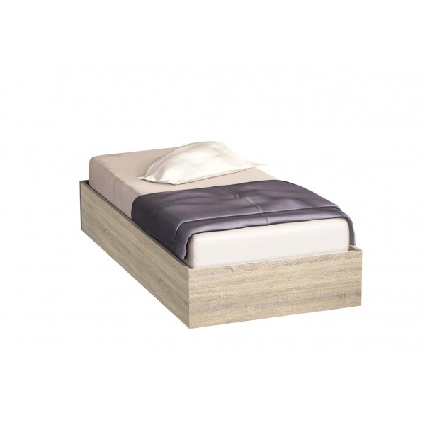 Κρεβάτι ξύλινο High, Σόνομα, 90/200, Genomax-1219922187