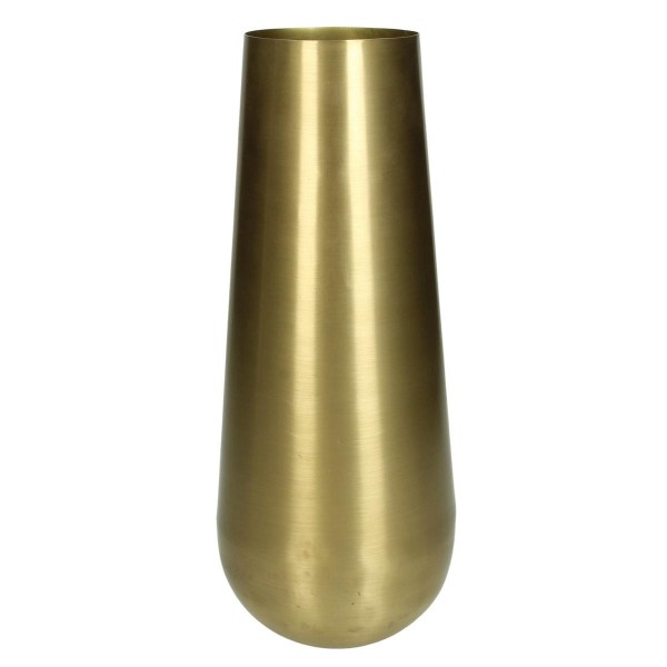 Βάζο ArteLibre Χρυσό Μέταλλο 12x12x31cm