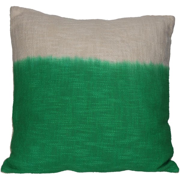 Μαξιλάρι ArteLibre Dip Dye Πράσινο Βαμβακερό 45x45cm