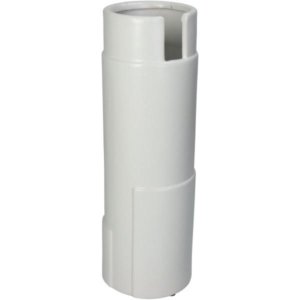 Βάζο ArteLibre Λευκό Κεραμικό 10x10x30cm