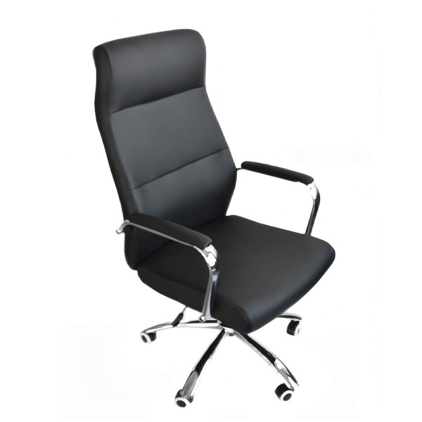 Καρέκλα Γραφείου ArteLibre WISHAW Μαύρο PU 75x63x112-120cm