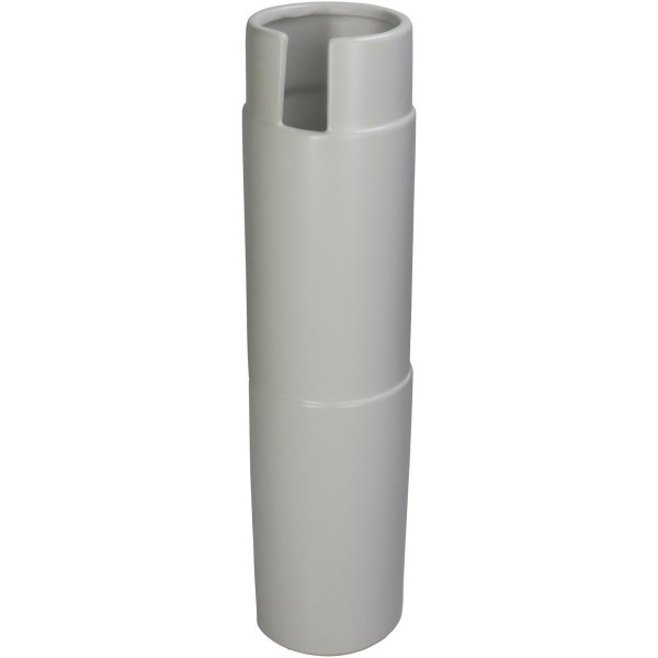 Βάζο Λευκό Κεραμικό 10.5x10.5x39.5cm