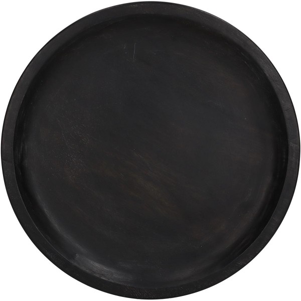 Δίσκος Μαύρο Ξύλο 25.4x25.4x2.5cm