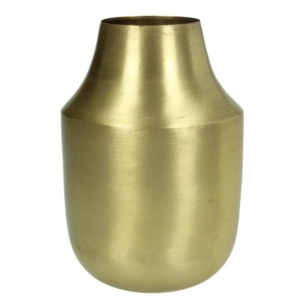 Βάζο ArteLibre Χρυσό Μέταλλο 8x8x12cm