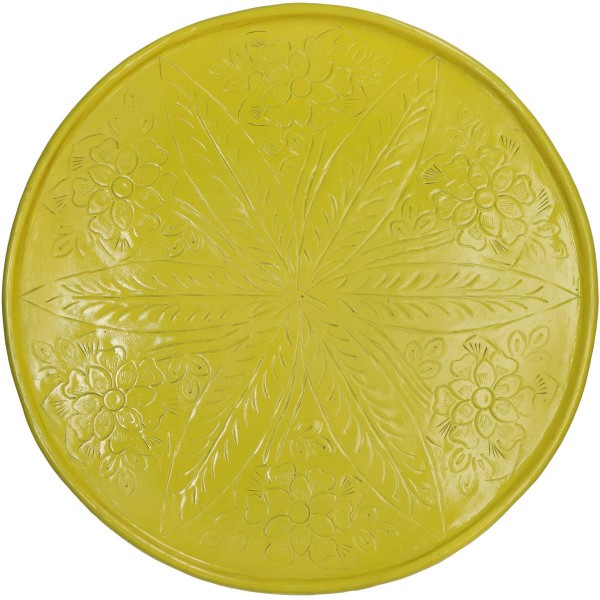 Δίσκος Κίτρινο Αλουμίνιο 33xx33x0.5cm