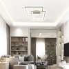 InLight Πλαφονιέρα οροφής LED 38W 3000Κ σε χρυσαφί απόχρωση D:45cm (6066-GL)