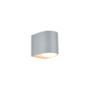 it-Lighting Powell 1xGU10 Outdoor Up or Down Wall Lamp Grey D:9cmx8cm (80200234)