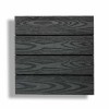 Πλακάκι WPC με όψη ξύλου 30 x 30εκ. | γκρι σκούρο