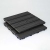 Πλακάκι WPC με 3D όψη ξύλου 30 x 30εκ. | γκρι σκούρο