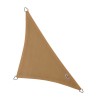 Τρίγωνο πανί σκίασης 285gsm γωνία 90°  5x5x7,1μ. Άμμος