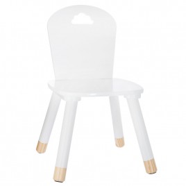 Παιδική καρέκλα Playful pakoworld λευκό 32x31.5x50εκ-1τμχ