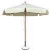 SOLEIL ομπρέλα Ξύλο Kempass-Ε911-Ξύλο/Ύφασμα-1τμχ- Φ300cm