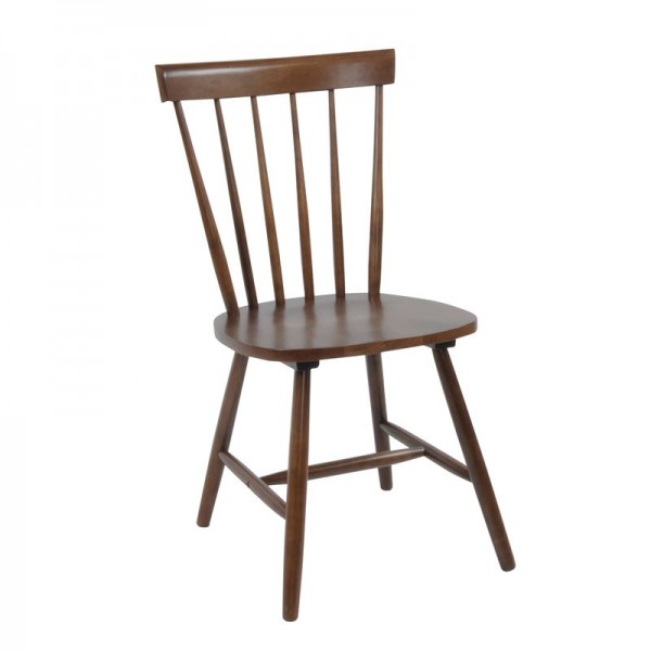 SALOON Καρέκλα Καρυδί-Ε7054-Ξύλο-4τμχ- 49x54x89cm