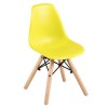ART Wood Kid Καρέκλα Ξύλο - PP Κίτρινο-ΕΜ123,ΚY-Ξύλο/PP - PC - ABS-4τμχ- 32x34x57cm