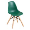 ART Wood Kid Καρέκλα Ξύλο - PP Πράσινο-ΕΜ123,ΚG-Ξύλο/PP - PC - ABS-4τμχ- 32x34x57cm
