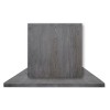 RESIN Επιφάνεια Τραπεζιού, Απόχρωση Cement, Εσωτερικού Χώρου-Ε006,20-Resin-2τμχ- 80x80cm/30mm