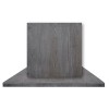 RESIN Επιφάνεια Τραπεζιού, Απόχρωση Cement, Εσωτερικού Χώρου-Ε005,20-Resin-2τμχ- 70x70cm/30mm