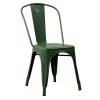 RELIX Καρέκλα, Μέταλλο Βαφή Πράσινο-Ε5191,3W-Μέταλλο-1τμχ- 44x49x84cm