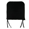 SALSA Μαξιλάρι για Καρέκλα και Σκαμπό Bar, Ύφασμα Μαύρο (3cm)-Ε252,Μ1-Ύφασμα-1τμχ- 44x42x3cm