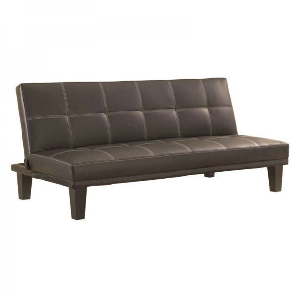 CONNECT Καναπές - Κρεβάτι Σαλονιού - Καθιστικού PU Καφέ-Ε9568,2-PU - PVC - Bonded Leather-1τμχ- 180x100x76cm Bed:180x114x36cm
