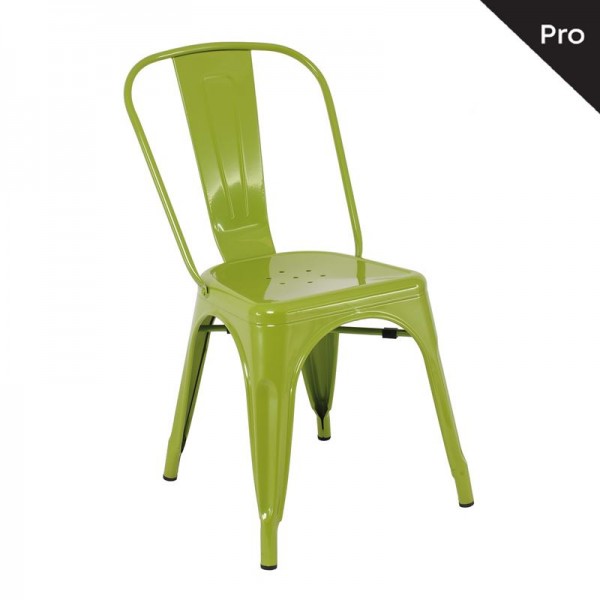RELIX Καρέκλα-Pro, Μέταλλο Βαφή Lime-Ε5191,31-Μέταλλο-1τμχ- 45x51x85cm
