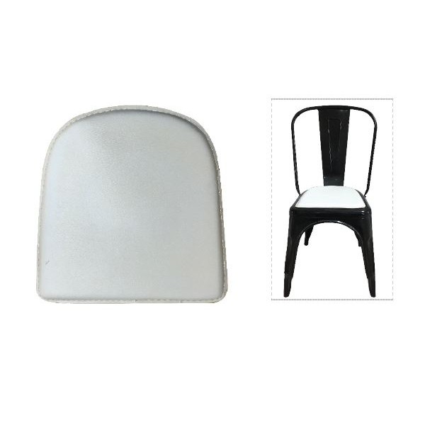 RELIX Κάθισμα Καρέκλας, Pvc Άσπρο (Μαγνητικό)-Ε519,1Κ-PU - PVC - Bonded Leather-1τμχ- 30/16x30cm