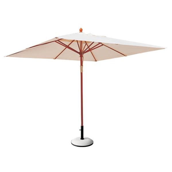 SOLEIL ομπρέλα (Χωρίς flaps) Ξύλο Kempass-Ε913-Ξύλο/Ύφασμα-1τμχ- 200x200cm