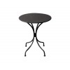 PARK Τραπέζι Μέταλλο Βαφή Μαύρο-Ε5170,1-Μέταλλο-1τμχ- Φ60cm H.70cm