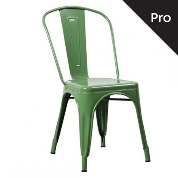RELIX Καρέκλα-Pro, Μέταλλο Βαφή Πράσινο-Ε5191,3-Μέταλλο-1τμχ- 45x51x85cm