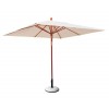 SOLEIL ομπρέλα (Χωρίς flaps) Ξύλο Kempass-Ε914-Ξύλο/Ύφασμα-1τμχ- Φ200cm