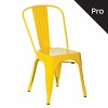 RELIX Καρέκλα-Pro, Μέταλλο Βαφή Κίτρινο-Ε5191,9-Μέταλλο-1τμχ- 45x51x85cm