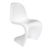 BLEND Καρέκλα Τραπεζαρίας Στοιβαζόμενη, PP Άσπρο-ΕΜ993,3-PP - PC - ABS-4τμχ- 50x58x85cm