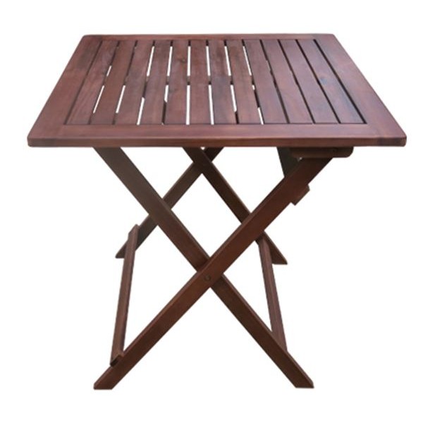 EASY Τραπέζι Πτυσσόμενο Ξύλο Acacia-Ε20090,9-Ξύλο-1τμχ- 60x60 H.70cm
