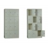 LOCKER 12 Θέσεων Μέταλλο Βαφή  Άσπρο-Ε6004-Μέταλλο-1τμχ- 90x40x185cm
