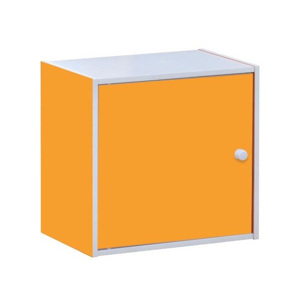 DECON Cube Ντουλάπι Απόχρωση Πορτοκαλί-Ε829,4-Paper-1τμχ- 40x29x40cm