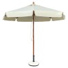 SOLEIL ομπρέλα Ξύλο Kempass-Ε911-Ξύλο/Ύφασμα-1τμχ- Φ300cm