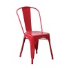 RELIX Καρέκλα-Pro, Μέταλλο Βαφή Κόκκινο-Ε5191,2-Μέταλλο-1τμχ- 45x51x85cm