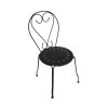 BISTRO Καρέκλα Μέταλλο Βαφή Μαύρο-Ε5182-Μέταλλο-1τμχ- 41x48x90cm