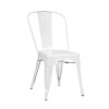 RELIX Καρέκλα-Pro, Μέταλλο Βαφή Άσπρο-Ε5191-Μέταλλο-1τμχ- 45x51x85cm