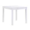 NATURALE Τραπέζι Άσπρο Mdf-Ε7672,1-Ξύλο-1τμχ- 80x80x74cm