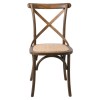 DESTINY Καρέκλα Τραπεζαρίας Οξιά Καρυδί, Κάθισμα Ψάθα, Στοιβαζόμενη-Ε7020,2-Ξύλο-1τμχ- 48x52x89cm