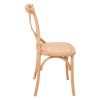 DESTINY Καρέκλα Τραπεζαρίας Οξιά Φυσικό, Κάθισμα Ψάθα, Στοιβαζόμενη-Ε7020,3-Ξύλο-1τμχ- 48x52x89cm