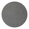 CONCRETE Επιφάνεια Τραπεζιού Cement Grey-Ε6221-Artificial Cement (Recyclable)-1τμχ- Φ60cm (Τελείωμα 2,5cm)