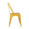 RELIX Καρέκλα, Μέταλλο Βαφή Κίτρινο-Ε5191,9MW-Μέταλλο-1τμχ- 44x49x84cm
