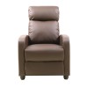 PORTER Πολυθρόνα Relax Σαλονιού - Καθιστικού Pu Καφέ-Ε9781,7P-PU - PVC - Bonded Leather-1τμχ- 68x86x99cm