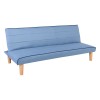 BIZ Καναπές - Κρεβάτι Σαλονιού Καθιστικού, Ύφασμα Ανοιχτό Μπλε-Ε9438,4-Ύφασμα-1τμχ- 167x75x70cm /Κρεβάτι 167x87x32