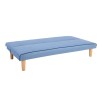 BIZ Καναπές - Κρεβάτι Σαλονιού Καθιστικού, Ύφασμα Ανοιχτό Μπλε-Ε9438,4-Ύφασμα-1τμχ- 167x75x70cm /Κρεβάτι 167x87x32