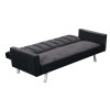 HIT  Καναπές - Κρεβάτι Σαλονιού - Καθιστικού, Ύφασμα Σκούρο Γκρι-Ε9441,2-Ύφασμα-1τμχ- 198x86x81cm Bed:177x104x41cm