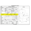 ROSY Πολυθρόνα - Μπερζέρα Καρυδί, Ύφασμα Εκρού-Ε7118,3Κ-Ύφασμα-1τμχ- 76x80x103cm